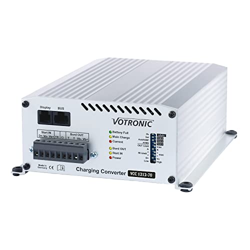 Votronic Transformador de carga VCC sin aislamiento galvánico para cargar baterías de 12 V