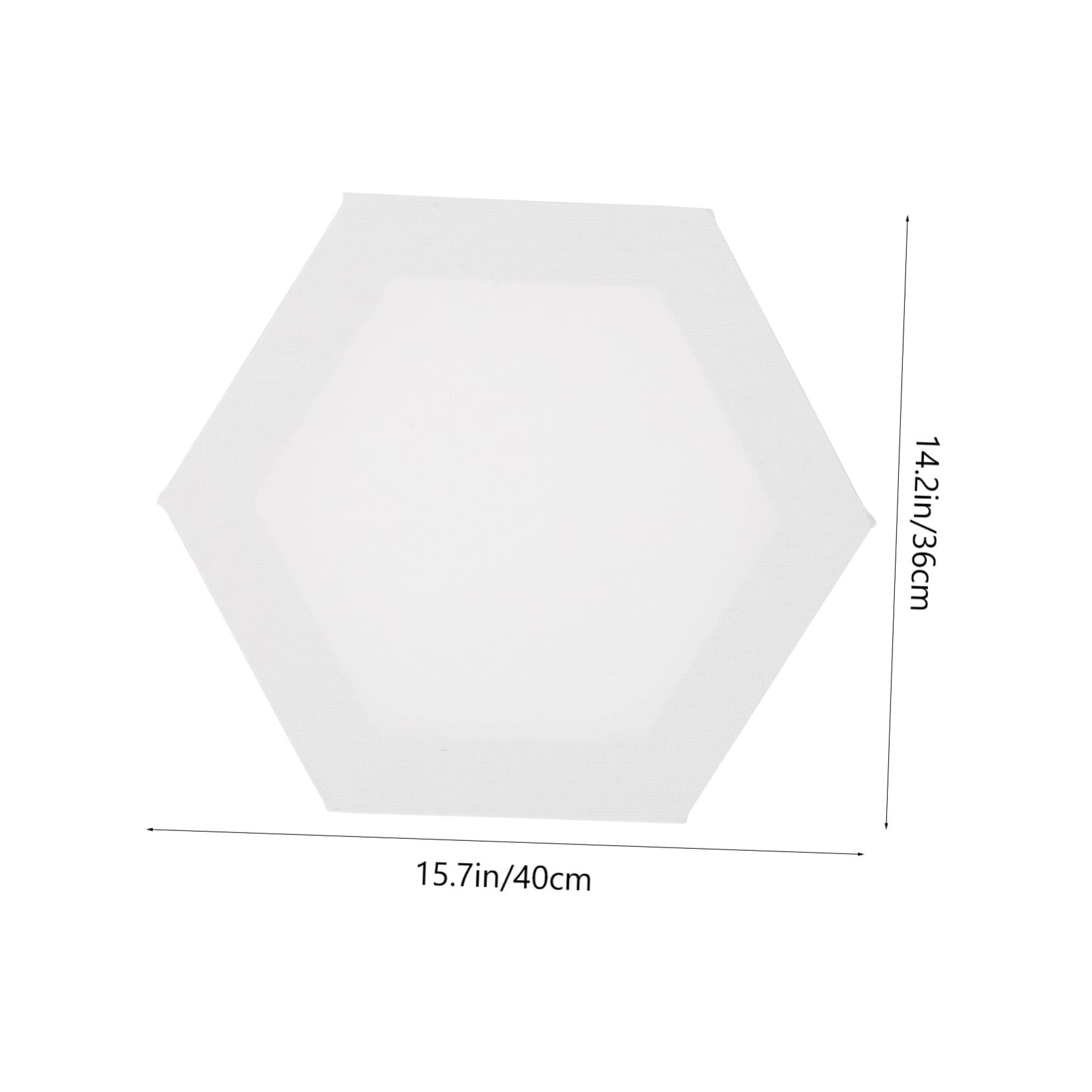 Panneaux de Toile à Peindre en Coton Blanc Cadre en Bois pour Loisirs de Peinture pour Lot de 3 Débutants et Étudiants