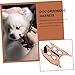 Milisten 1 Set Pet Grooming Hammock Dog Grooming Strap Dog Harness for Grooming Cat for Grooming Dog for Nail Trimming Cat Sling Cat Strap Sandwich Mesh Light Brown