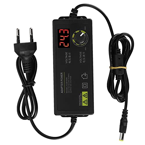 Adaptateur 336V réglable 60W AC DC avec affichage LED bloc d'alimentation multi-tension