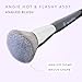 BK BEAUTY - ANGIE HOT & FLASHY A507 ANGLED BLUSH BRUSH – For Blush, Bronzer & Contour, Fluffy Angled Brush for Seamless, Streak-Free Finish