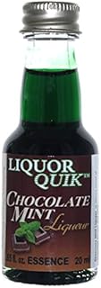Liquor Quik - HOZQ8-336 Natural Liquor Essence, 20 mL (Chocolate Mint Liqueur)