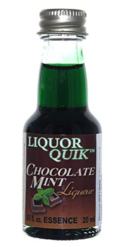 Liquor Quik - HOZQ8-336 Natural Liquor Essence, 20 mL (Chocolate Mint Liqueur)
