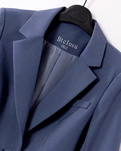 Women's Three Pieces Business Formal Fashion Office Blazer Vest Pant Suit Set2