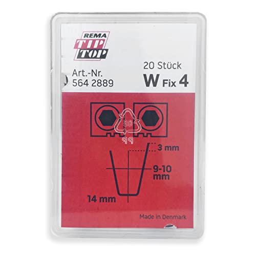 Rema TIP TOP W-4 Tire Regroover Angle Edge Blades, 9-10mm Wide, up to 14mm deep, Professional Replacement Blades for Truck and Farm Tire Regrooving by Rema Tip Top - Used condition - US$19.67