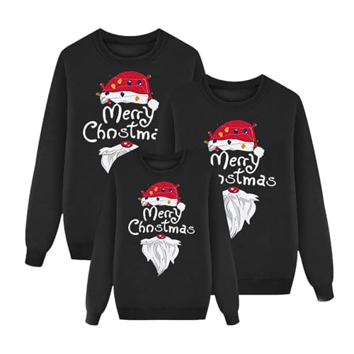 Rentier Pullover Familie 19 Generisch Weihnachtsoutfit Familie, Weihnachtspullover Familie Set...