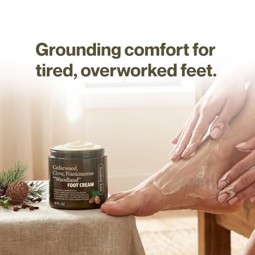 Image of Essentially KateS Cedarwood + Clove + Frankincense Woodland Foot Cream 8 Fl Oz