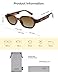 SOJOS Retro Polarized Hexagon Sunglasses for Women Men, UV400 Trendy Rectangle 70s 80s 90s Shades SJ2389,Tortoise/Brown