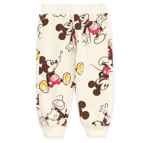 Image of Disney Christmas Fleece Sweatshirt and Pants Outfit Set Newborn to Big Kid Sizes (Newborn - 10-12)