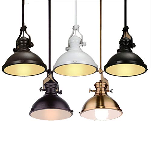 Preisvergleich Produktbild skoy iyue LED Pendelleuchte Retro Industrial Style Restaurant Pendelleuchten Wohnzimmer Cafe Bar Einfache Einfache Nordic Single Head Eisen Topf Pan Pendelleuchte,Purple