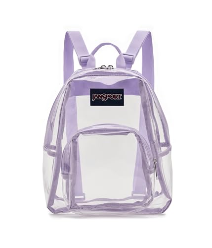 JanSport 10L Mini Pack – Clear Stadium/Concert Bag, Pastel Lilac - image 1