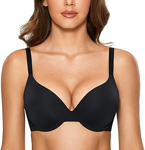 DOBREVA Damen Push up BH mit Bügel | Soft T Shirt BHs, mit Licht Gepolstert, Komfort, Sexy