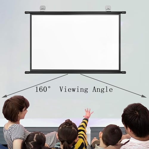 Pantalla Manual Portátil 72 Pulgadas 4:3 para Proyector miniatura 5