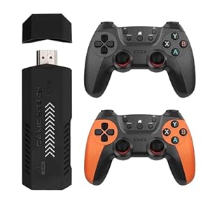 NULA X2 Ultra Retro Konsole Spielkonsole, HDMI Video Game Stick Spielspielzeug mit über 40.000 Spielen (128G), mit 2,4-G-Wireless-Controllern, Nostalgie Arcade-Handheld-Emulatoren für TV