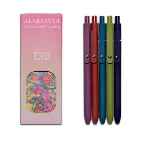 ALABASTER Co. - Pack variado de bolígrafos tinta negra miniatura 1