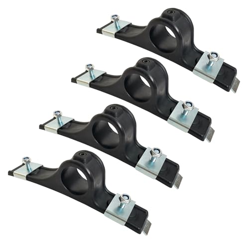 ANAQA 4 Pack 8591005 Fender Hanger Mounting Bracket Assembly Fit for Trailers Dump Flatbed Dual Rear Wheels Trucks 8590195 & 8590245 Poly Fender by ANAQA - Used condition - US$47.03