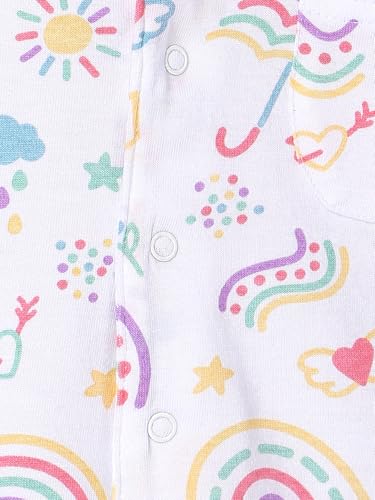 Image of The Mom Store Kids Cotton Night Suit for Boys and Girls | Breathable Night Dress for Kids Boys and Girls | Printed Nightsuit Pajama Set | Comfortable All-Season Sleepwear for Daily Use