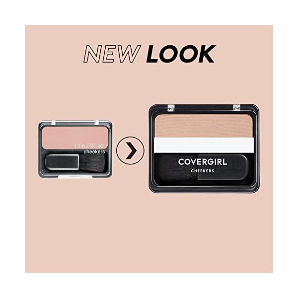 COVERGIRL - Cheekers Blush, Soft, blendable, lightweight formula, easy & natural look, 100% Cruelty-Free