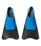 Sporti Essential Training Swim Fins (Color) - M 9-10 / W 10-11 (BlackBlue)