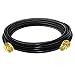 TUOLNK RP SMA Maschio a RP SMA Femmina Cavo di prolunga coassiale RG58 Cavo SMA 50ohm per Radio RF/Antenna WiFi/GPS Cavo coassiale Antenna a bassa perdita 16,4 piedi (5 M)