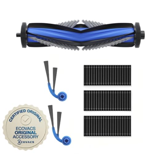 Image of ECOVACS Original Accessory Kit for DEEBOT N50 PRO Omni Replacement Parts Replenishment Spares (1 X Roller Brush, 2 X Side Brushes, 3 X EPA Filters) | (Not Compatible to Any Other Model)