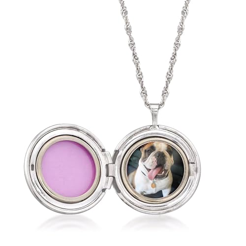 Ross-Simons Sterling Silver Tree Of Life Locket Necklace3