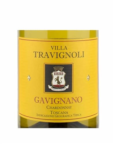 Vinho Branco Italiano Chardonnay Toscana Gavignano Bianco Igt 2019 - Travignoni 750Ml