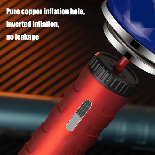 Encendedor visible de butano metal azul resistente al viento miniatura 5