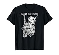 Iron maiden design. Official Iron Maiden Merchandise Iron Maiden T-Shirts for Men, Women, Boys and Girls, Iron Maiden Band T-Shirt, Iron Maiden Shirt Lightweight, Classic fit, Double-needle sleeve and bottom hem