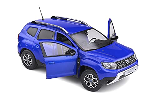 SOLIDO Dacia Duster, MK2, 2018, modellino auto, scala 1:18, blu