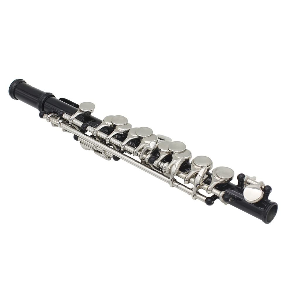 Instrumento Piccolo 16 Teclas De C Piccolo, con Estuche Rígido, Varilla De Limpieza, Paño, Garantía De Sonido, Instrumento Musical Piccolo, For Estudiantes Principiantes