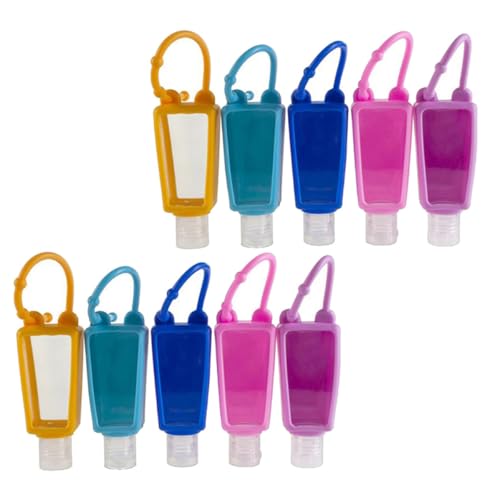 Zerodeko 30ml�e�ʂ̃V���R�����g���x���{�g��10�Z�b�g �g�їp���[�v�t�b�N�t���n���h�W�F�� ���p�t�̗e�� �A�\�[�g�J���[�r�[�`�o�b�O�◷�s�ɍœK �����_���J���[