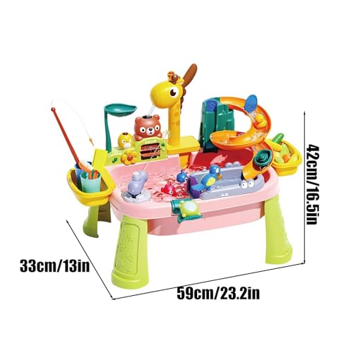 Table eau sable enfant extèrieur 1-5 ans avec bac d'activités - 2