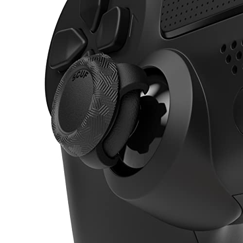 Image of SCUF Control Thumbstick Grips - 4 Pack with 2 Bases - Pulse - Joystick Thumb Grips For Xbox One and Xbox Series X & S, PS4, PS5, Nintendo Switch Pro Controller - Black