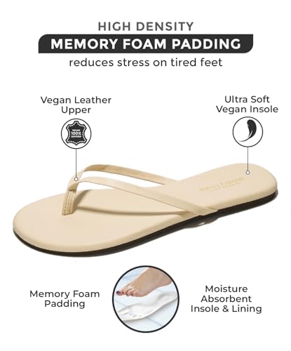 Project-Cloud-Flip-flops-for-Women-Memory-Foam-Slippers-for-Women-2024-Vegan-Leather-Women-Slippers-Womens-Sandals-Beach-Essentials-Slides-for-Women-Footwear-Flats-for-Women-Foundations