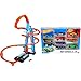 Hot Wheels Himmelscrash-Turm + 1:64 Die-Cast Auto Geschenkset