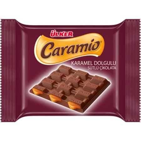 Ülker Caramıo Karamelli Kare Çikolata 55G