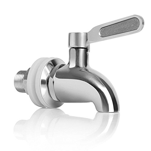 Promaker Stainless Steel Beverage Dispenser Replacement Faucet Tap Spigot For Homebrew Barrel Fermenter Wine Beer Beverage Juice Dispenser Spigot (Beverage Dispenser) #TOP2