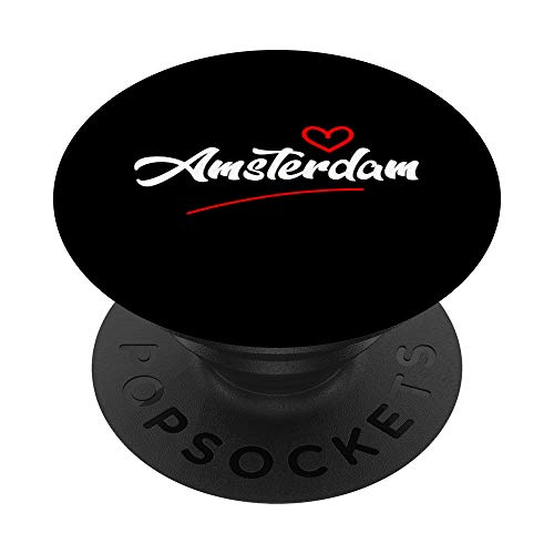 Amsterdam PopSockets PopGrip: Agarre intercambiable para Teléfonos y Tabletas Cover