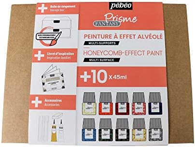 Pebeo 758431 Fantasy Prisme Collection Set, Assorted, 10X45ML