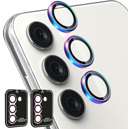 Protecteur d'objectif Galaxy A35 5G verre trempé anti-rayure coque métal