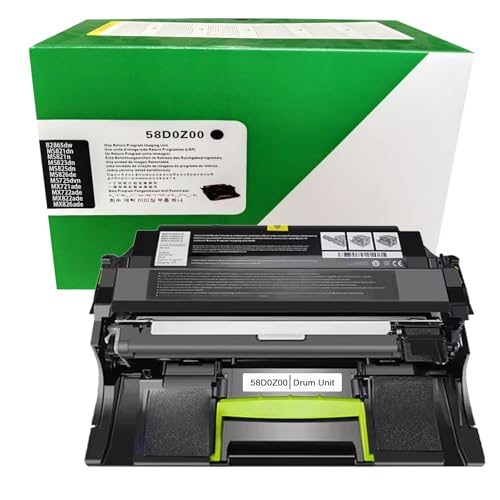 Tambour 58D0Z00 haute précision pour imprimante Lexmark MS823dn noir