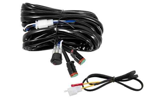 Diode Dynamics Heavy Duty Dual Output Light Bar Wiring Harness Diode Dynamics