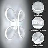 Comely Modern LED Ceiling Light, 30W 3400LM Ceiling Lamp Fixture 6500K Cool White Lighting for Bedroom, Living Room, Dining Room, Kitchen - Image 7