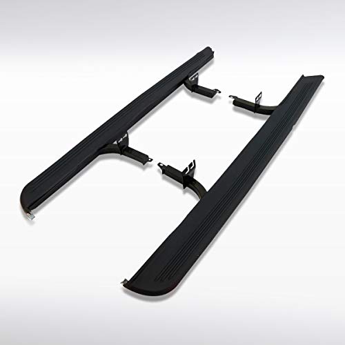 AUTOZENSATION Compatible with 2003-2012 Land Rover Range Rover HSE Sport L322, Nerf Side Step Bar Running Board Black