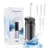 Voraiya Portable Water Flosser-IPX7 Waterproof, Water Picks for Teeth Cleaning with 5 Pressure Modes