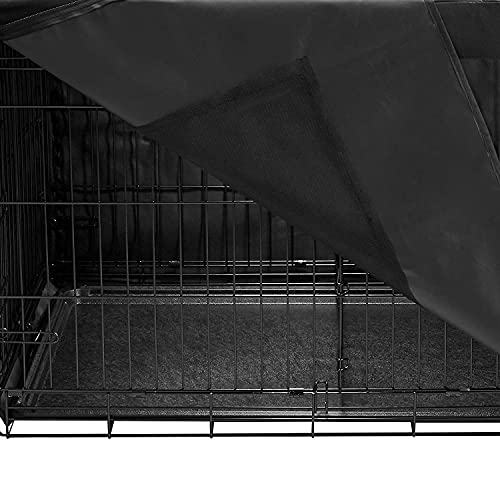 Jainsons-Pet-Products-Dog-Crate-Cover-Durable-Polyester-Pet-Kennel-Cover-Universal-Fit-for-Dog-Crate-36-Inch-Dog-Cage-Cover