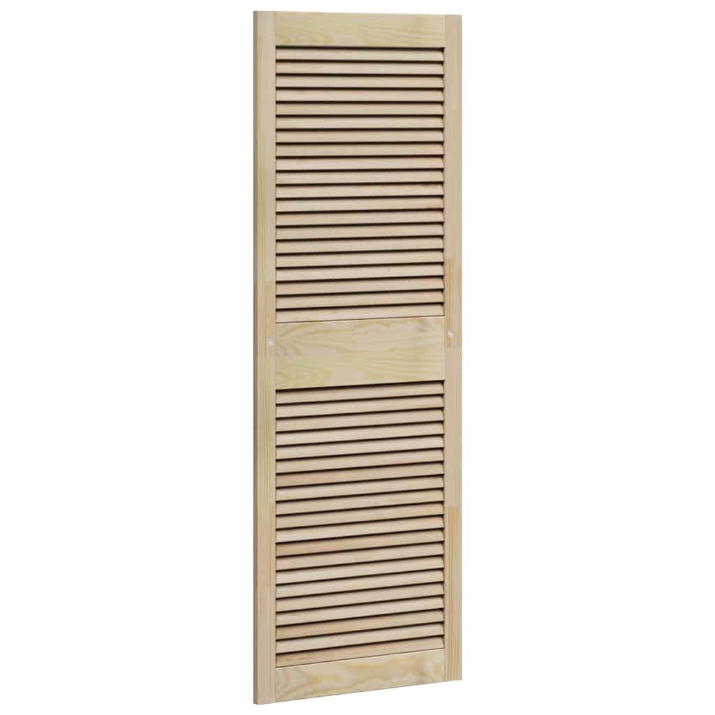 Genérico Puerta de Armario con Puerta 2 pcs Natural 140.5 x 2 x 59.5 cm,Bricolaje,Accesorios de Bricolaje,Ferretería para armarios,Puertas de armarios-42019263