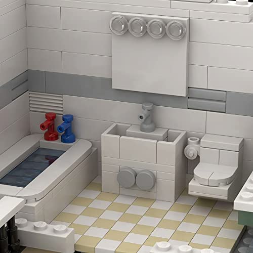 KEKRAV Modular Construction Set, MOC-39491 Street View Architecture Model Construction Set, 4449 Stücke, die mit Lego… – Bild 5