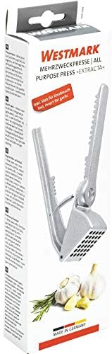 Westmark All-Purpose Press, Nutcracker/Decorer/Fish Scaler, 4-In-1, Length: 16 cm, Aluminium, Extracta, 30002260